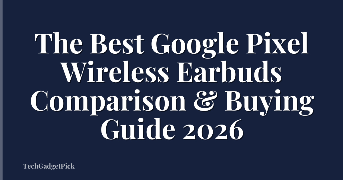 The Best Google Pixel Wireless Earbuds Comparison & Buying Guide 2026