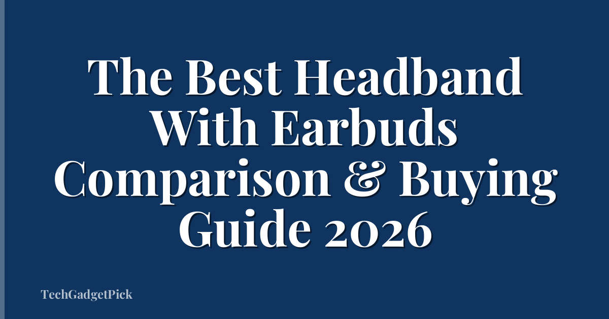 The Best Headband With Earbuds Comparison & Buying Guide 2026