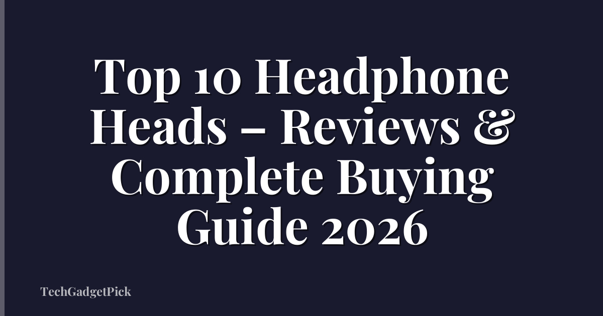 Top 10 Headphone Heads – Reviews & Complete Buying Guide 2026