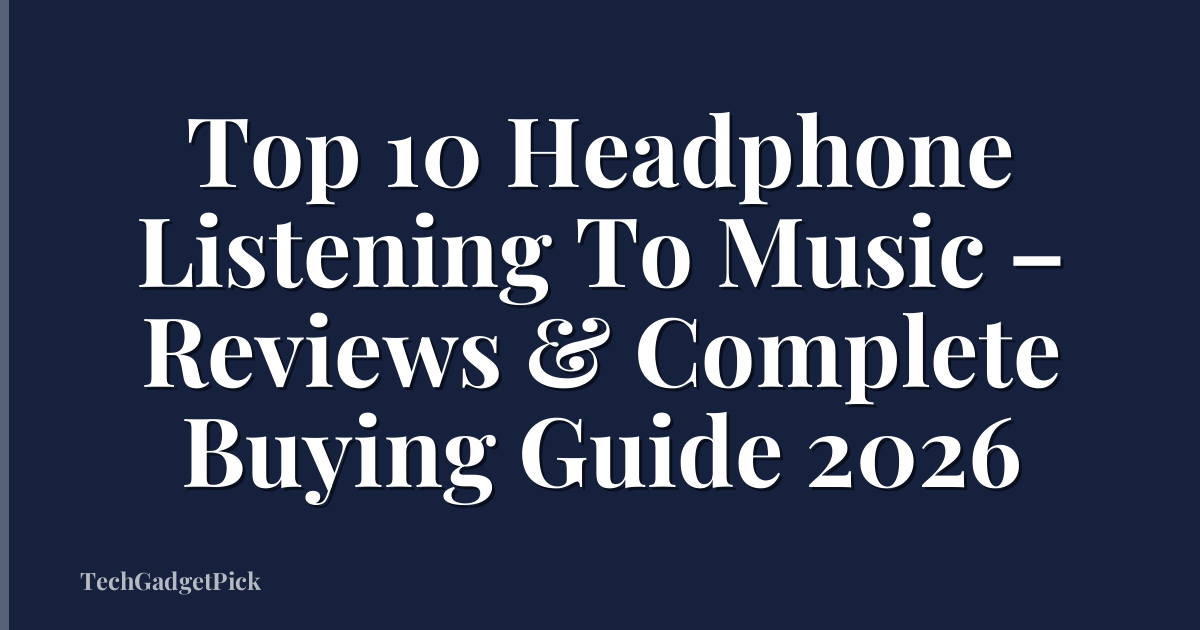 Top 10 Headphone Listening To Music – Reviews & Complete Buying Guide 2026