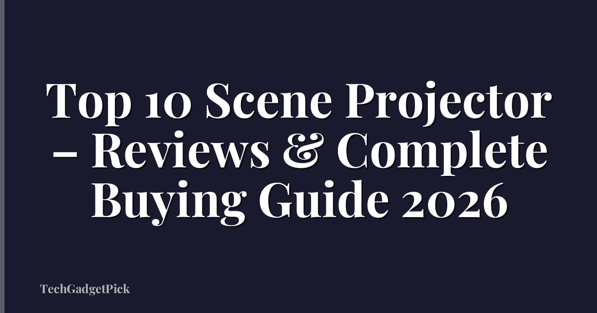 Top 10 Scene Projector – Reviews & Complete Buying Guide 2026