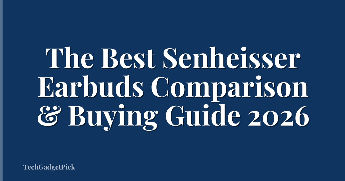 The Best Senheisser Earbuds Comparison & Buying Guide 2026