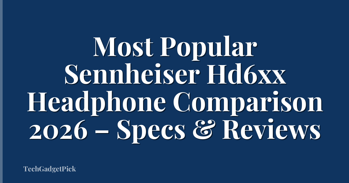 Most Popular Sennheiser Hd6xx Headphone Comparison 2026 – Specs & Reviews
