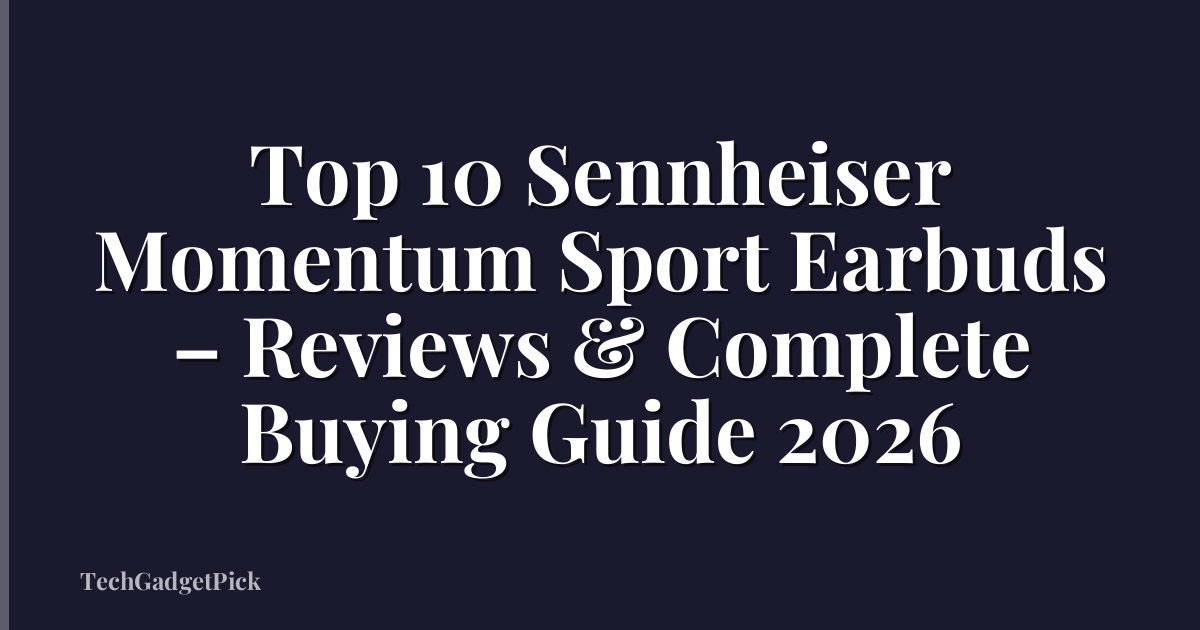 Top 10 Sennheiser Momentum Sport Earbuds – Reviews & Complete Buying Guide 2026