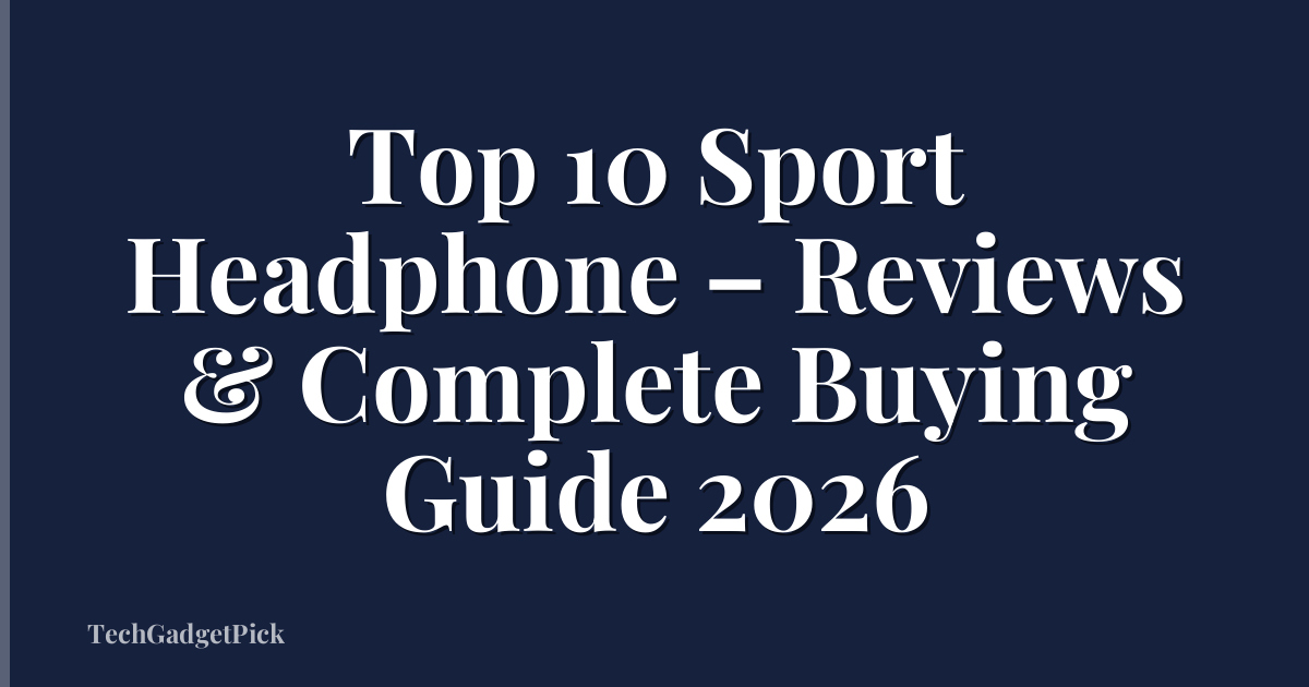 Top 10 Sport Headphone – Reviews & Complete Buying Guide 2026