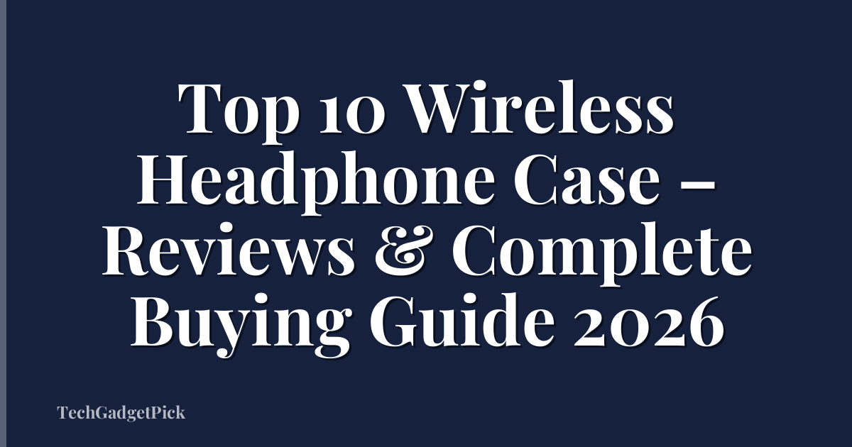 Top 10 Wireless Headphone Case – Reviews & Complete Buying Guide 2026